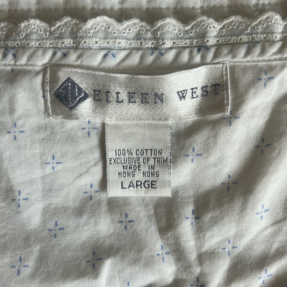 Eileen West Long Sleeve Cotton Nightgown - Picture 7 of 12